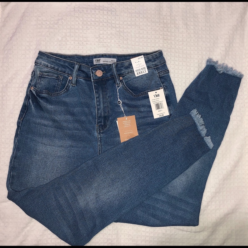 YMI vintage dream High Rise Ankle jeans size 11